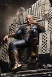 Black Adam Statue 1/4 Black Adam On Throne 53 cm - Smalltinytoystore