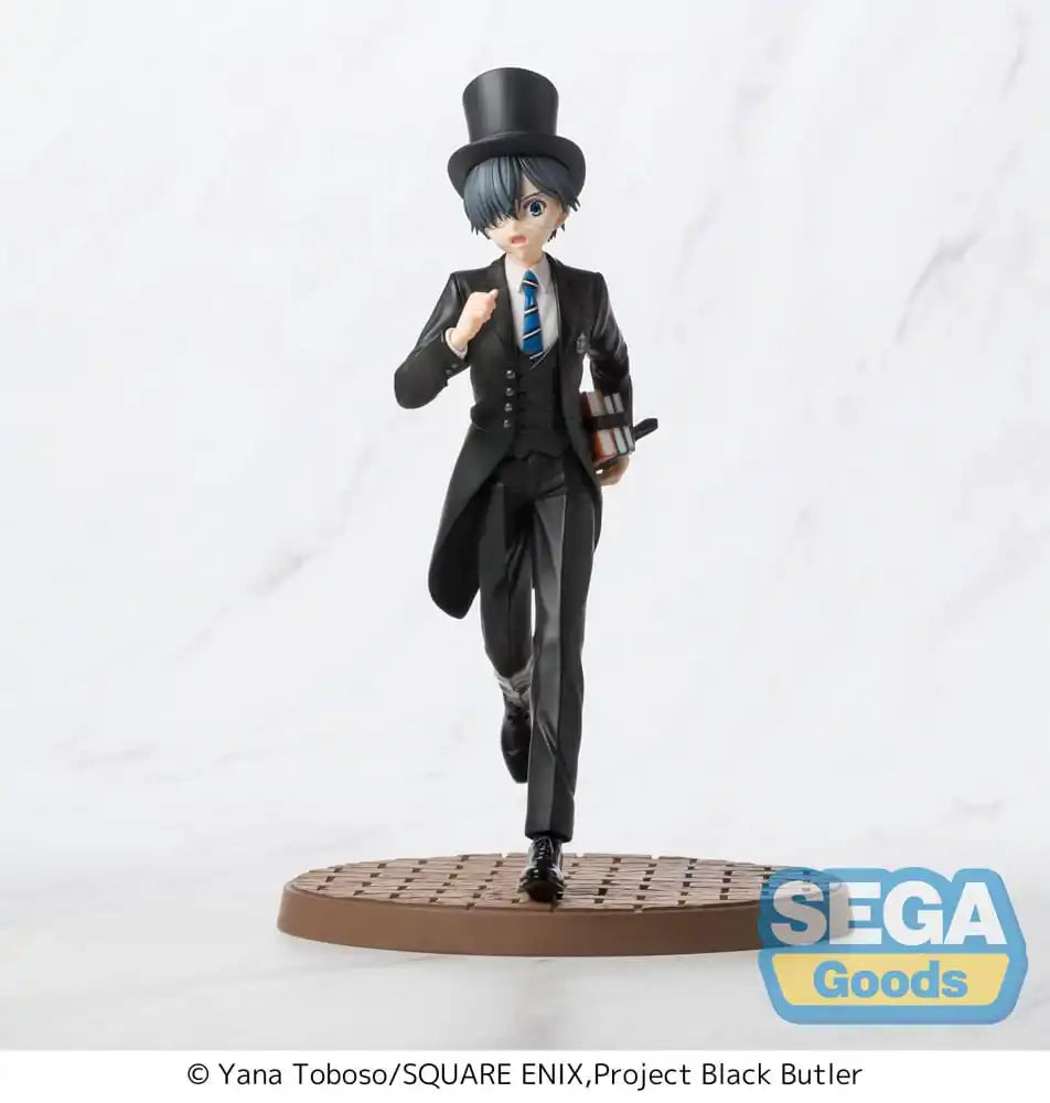 Black Butler: Boarding School Arc Luminasta PVC Statue Ciel Phantomhive 22 cm - Smalltinytoystore
