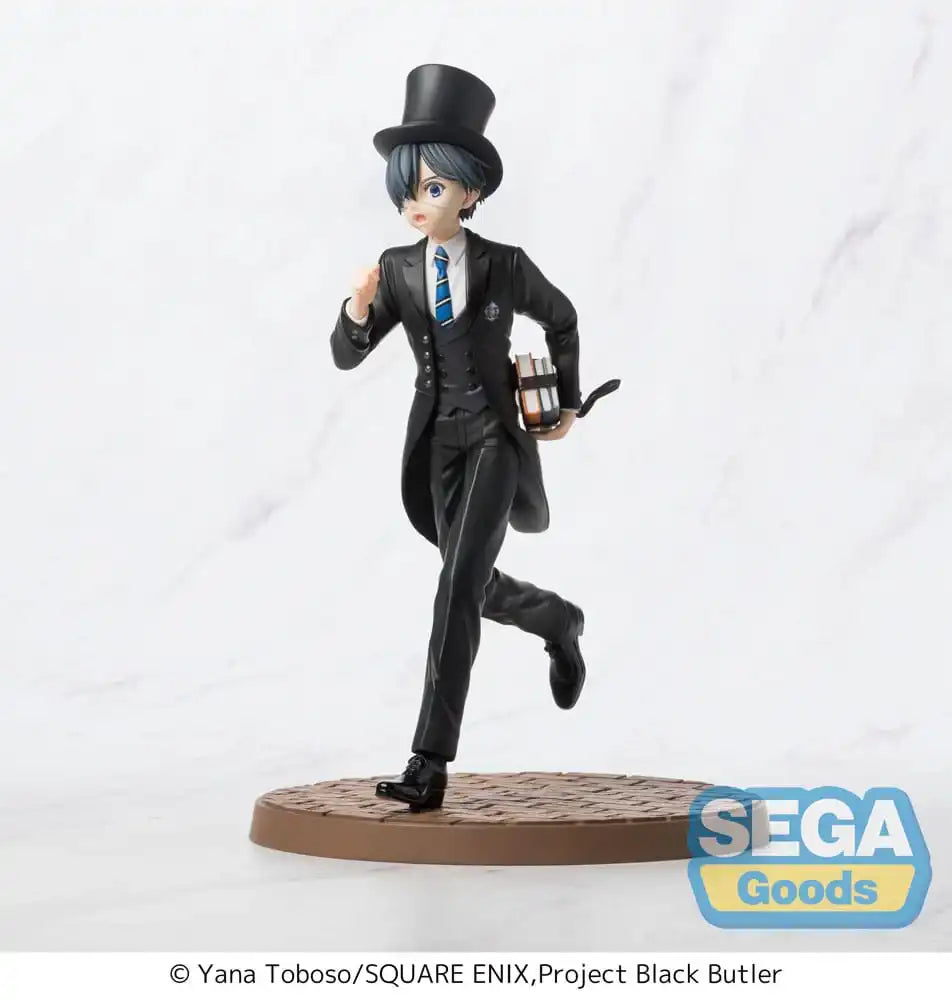 Black Butler: Boarding School Arc Luminasta PVC Statue Ciel Phantomhive 22 cm - Smalltinytoystore