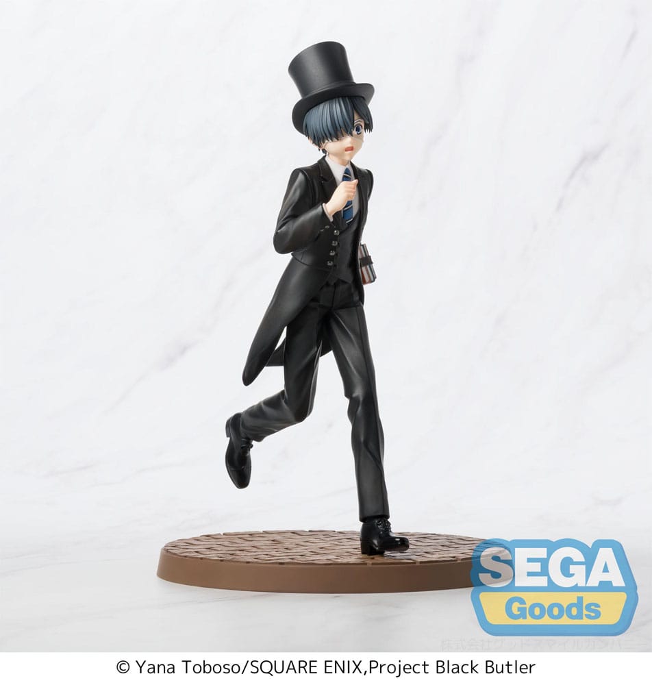 Black Butler: Boarding School Arc Luminasta PVC Statue Ciel Phantomhive 22 cm - Smalltinytoystore
