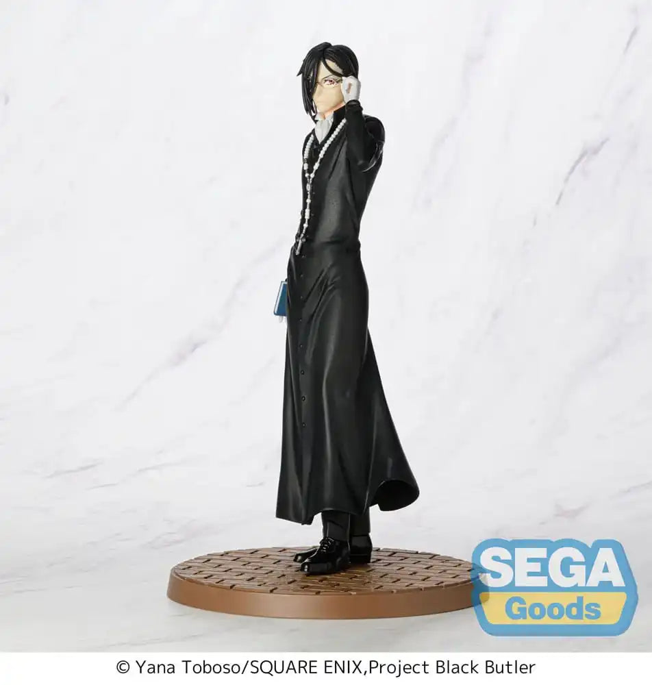 Black Butler: Boarding School Arc Luminasta PVC Statue Sebastian Michaelis 22 cm - Smalltinytoystore