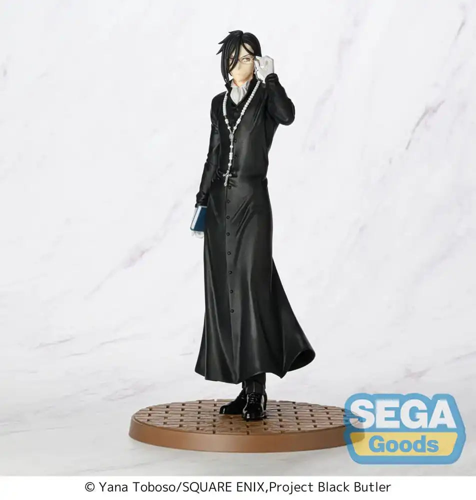 Black Butler: Boarding School Arc Luminasta PVC Statue Sebastian Michaelis 22 cm - Smalltinytoystore