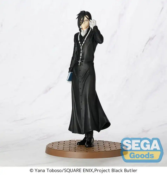 Black Butler: Boarding School Arc Luminasta PVC Statue Sebastian Michaelis 22 cm - Smalltinytoystore