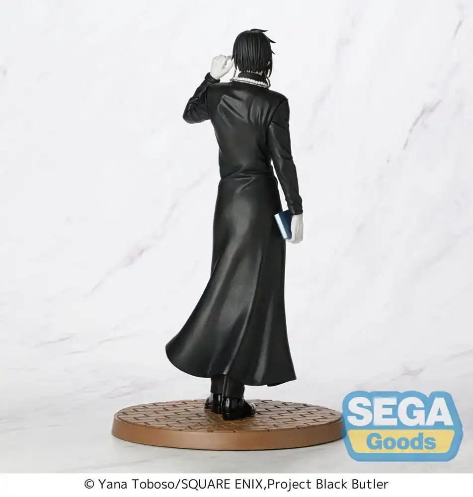Black Butler: Boarding School Arc Luminasta PVC Statue Sebastian Michaelis 22 cm - Smalltinytoystore