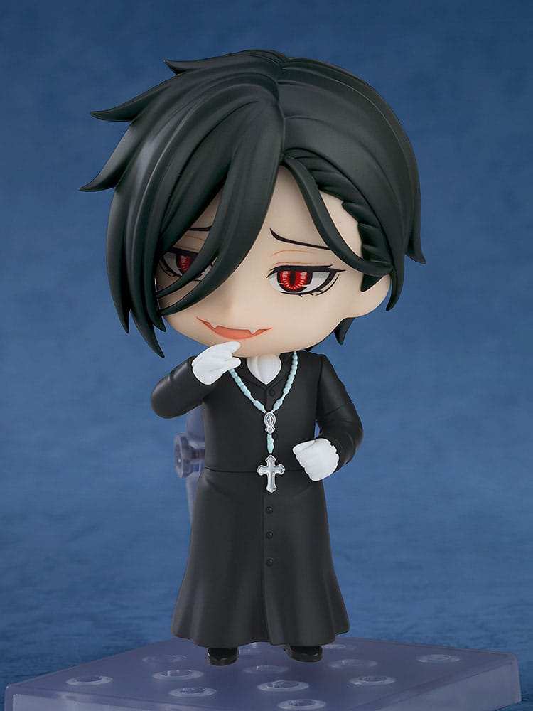 Black Butler: Boarding School Arc Nendoroid Actionfigur Sebastian Michaelis: Sapphire Owl Ver. 10 cm - Smalltinytoystore