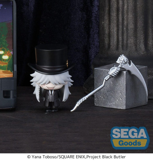 Black Butler: Boarding School Arc Petite World Memories Mini Figur Undertaker (EX) 8 cm - Smalltinytoystore