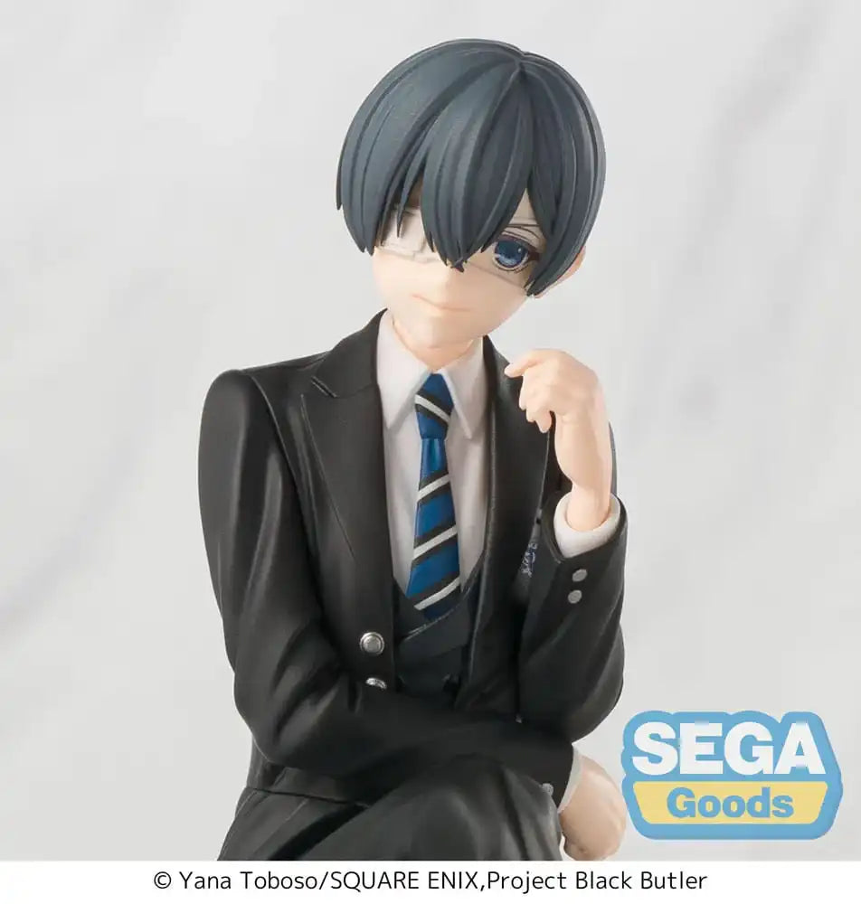 Black Butler: Boarding School Arc PM Perching PVC Statue Ciel Phantomhive 14 cm