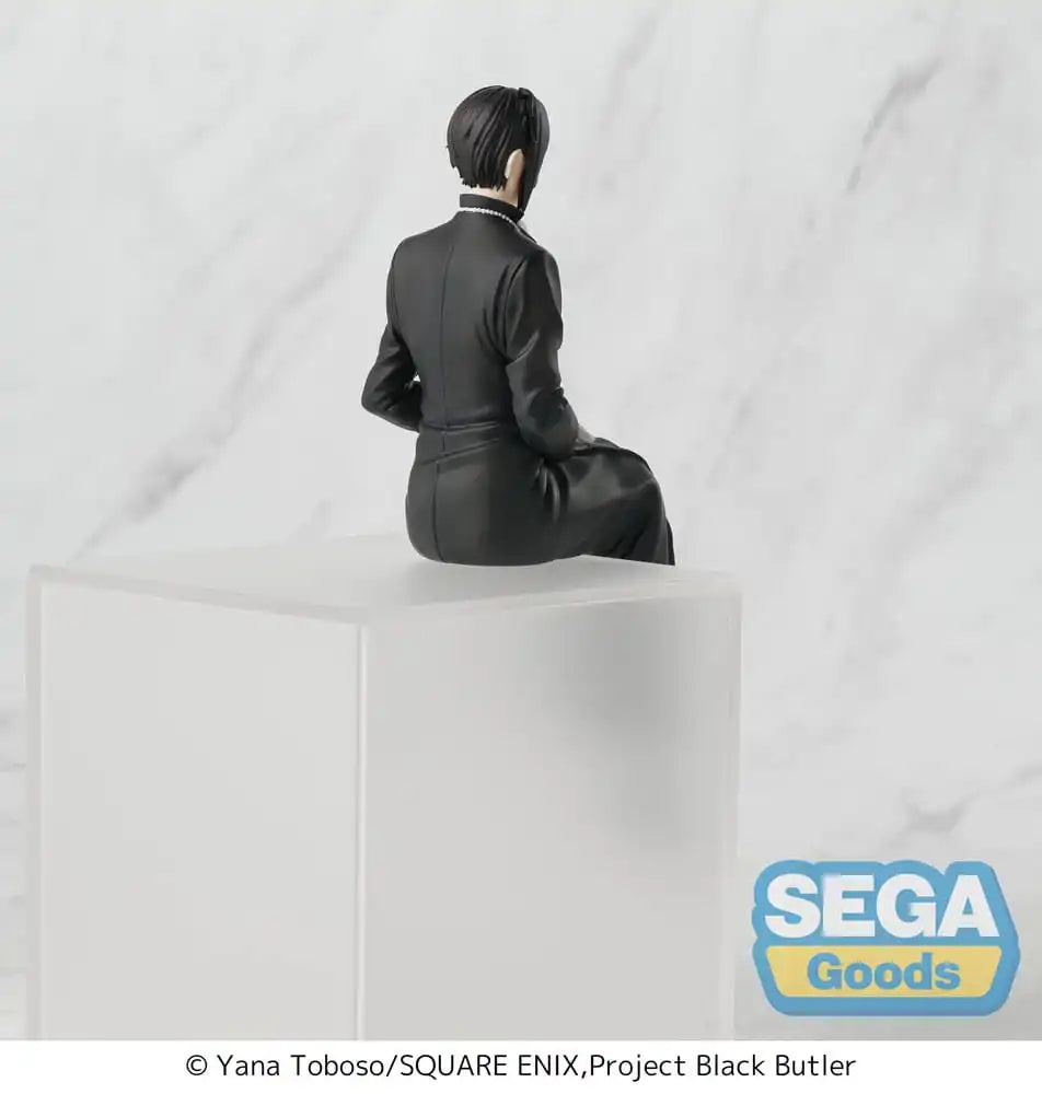 Black Butler: Boarding School Arc PM Perching PVC Statue Sebastian Michaelis 16 cm