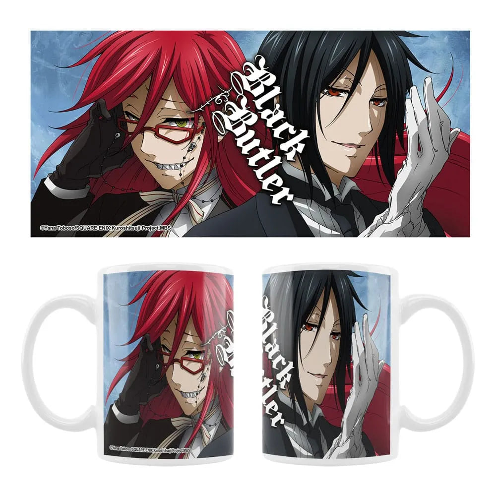 Black Butler Keramiktasse Grell, Sebastian - Smalltinytoystore