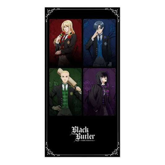 Black Butler: Public School Arc Handtuch The Prefect Four / P4 150 x 75 cm - Smalltinytoystore