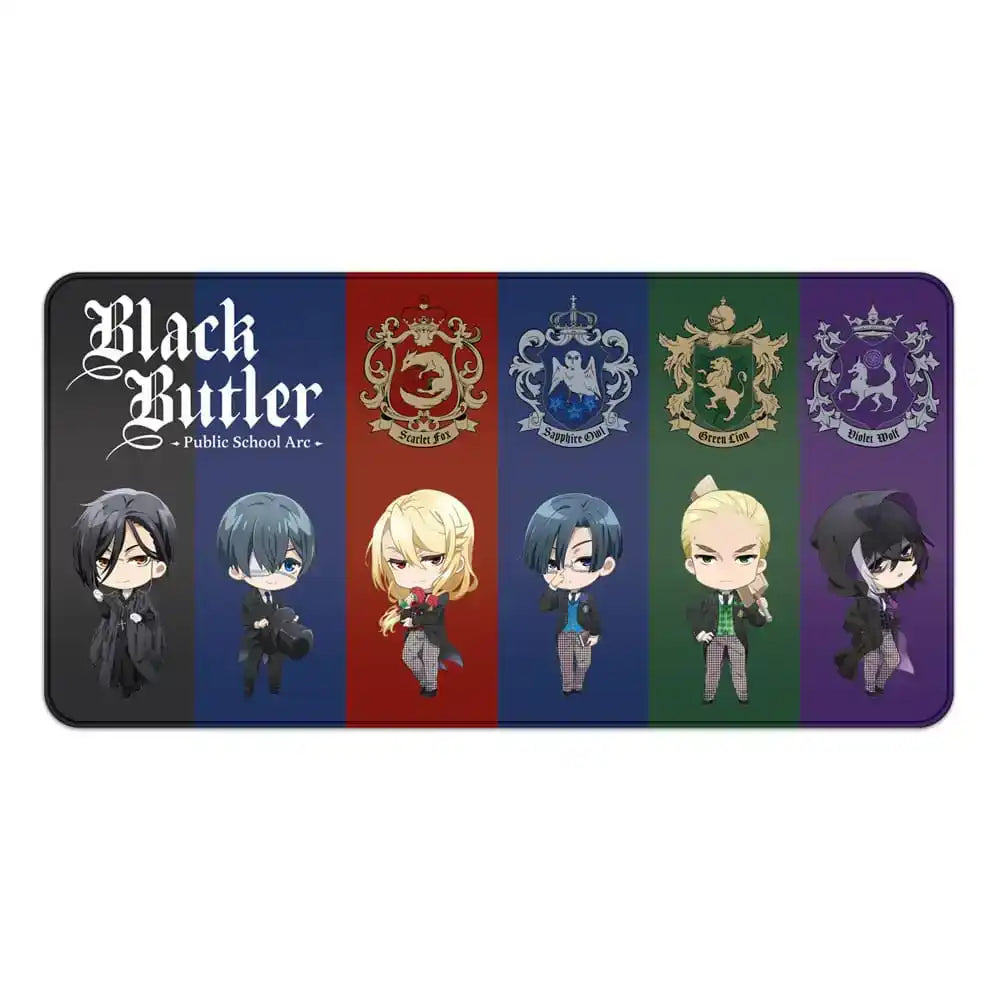 Black Butler XXL Mousepad Chibi & Emblem
