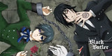 Black Butler XXL Mousepad Ciel x Sebastian - Smalltinytoystore