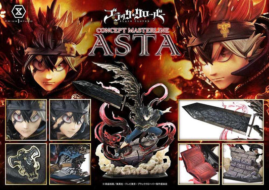 Black Clover Concept Masterline Series Statue 1/6 Asta 50 cm - Smalltinytoystore