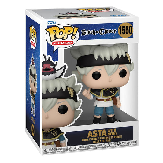Black Clover POP! Animation Vinyl Figur Asta w/Nero 9 cm - Smalltinytoystore