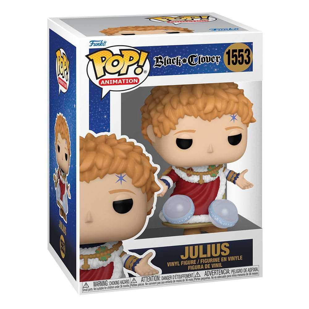 Black Clover POP! Animation Vinyl Figur Julius 9 cm - Smalltinytoystore