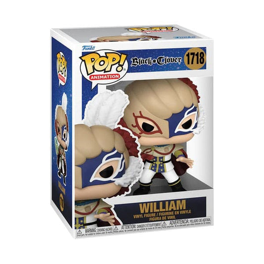 Black Clover POP! Animation Vinyl Figur William 9 cm - Smalltinytoystore