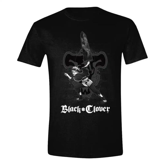 Black Clover T-Shirt Mono Clover - Smalltinytoystore