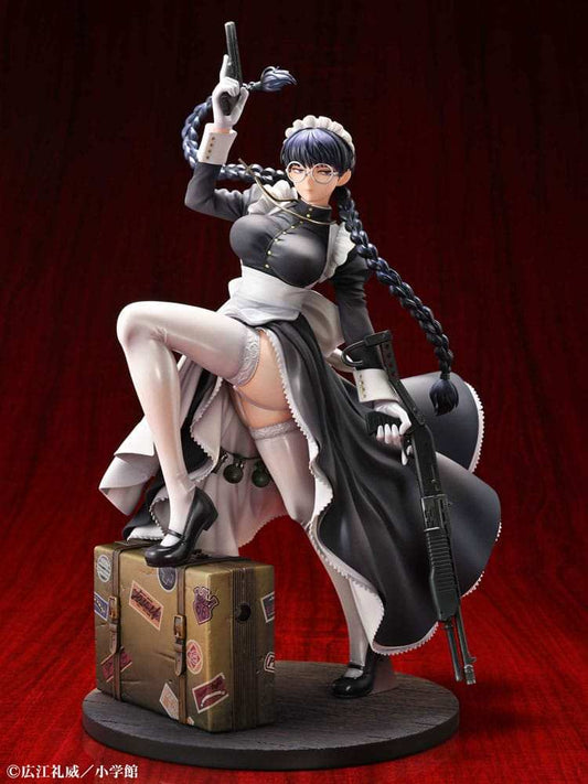 Black Lagoon PVC Statue 1/7 Roberta The Maid of Nightmares Ver. 29 cm - Smalltinytoystore