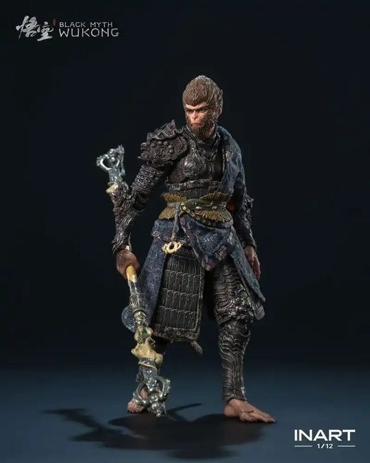 Black Myth: Wukong Actionfigur 1/12 The Destined One in the Bronze Armor Set Deluxe Ver. 16 cm - Smalltinytoystore
