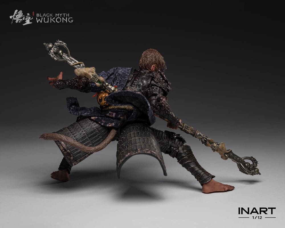 Black Myth: Wukong Actionfigur 1/12 The Destined One in the Bronze Armor Set Standard Ver. 16 cm - Smalltinytoystore
