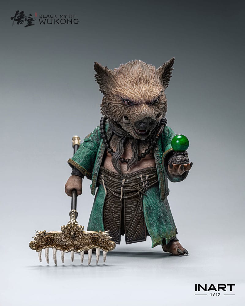 Black Myth: Wukong Actionfigur 1/12 Zhu Bajie 15 cm - Smalltinytoystore