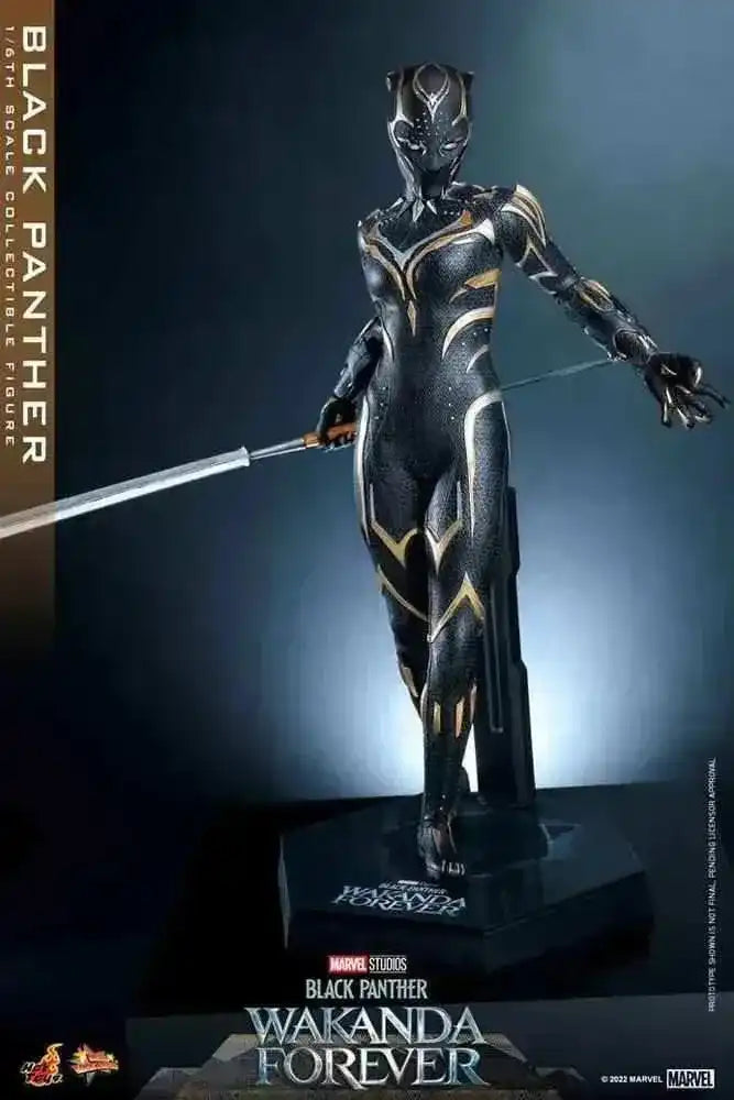 Black Panther Wakanda Forever Movie Masterpiece 1/6 Black Panther 28 cm HOT TOYS - Smalltinytoystore