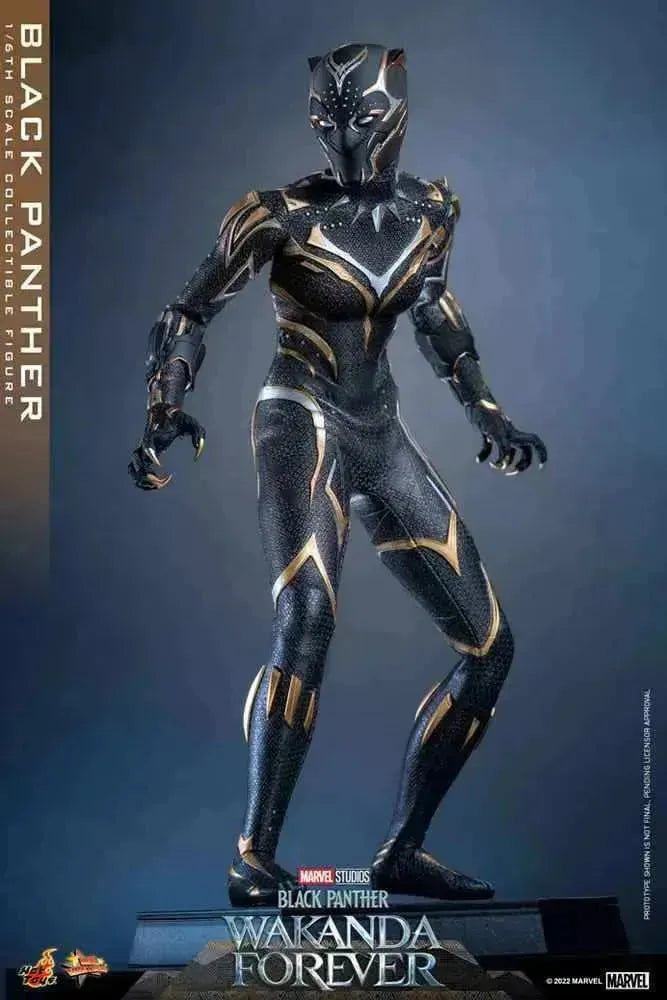 Black Panther Wakanda Forever Movie Masterpiece 1/6 Black Panther 28 cm HOT TOYS - Smalltinytoystore