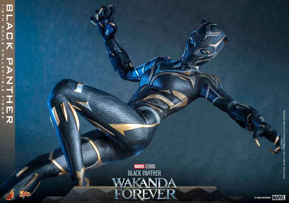 Black Panther Wakanda Forever Movie Masterpiece 1/6 Black Panther 28 cm - Smalltinytoystore