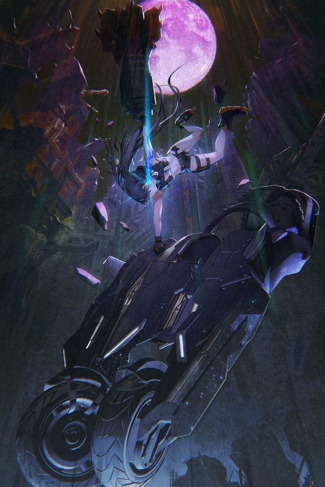 Black Rock Shooter PVC Statue Empress Teaser Visual Ver. 47 cm - Smalltinytoystore