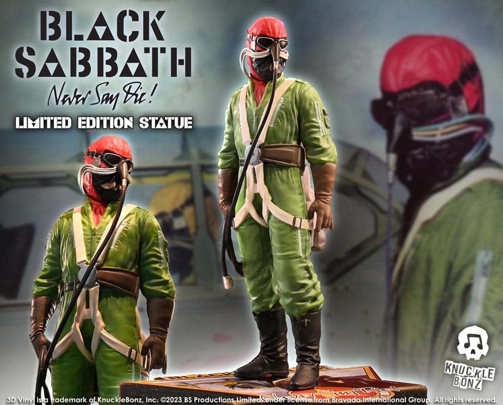 Black Sabbath 3D Vinyl Statue Pilot (Never Say Die) 22 cm - Smalltinytoystore