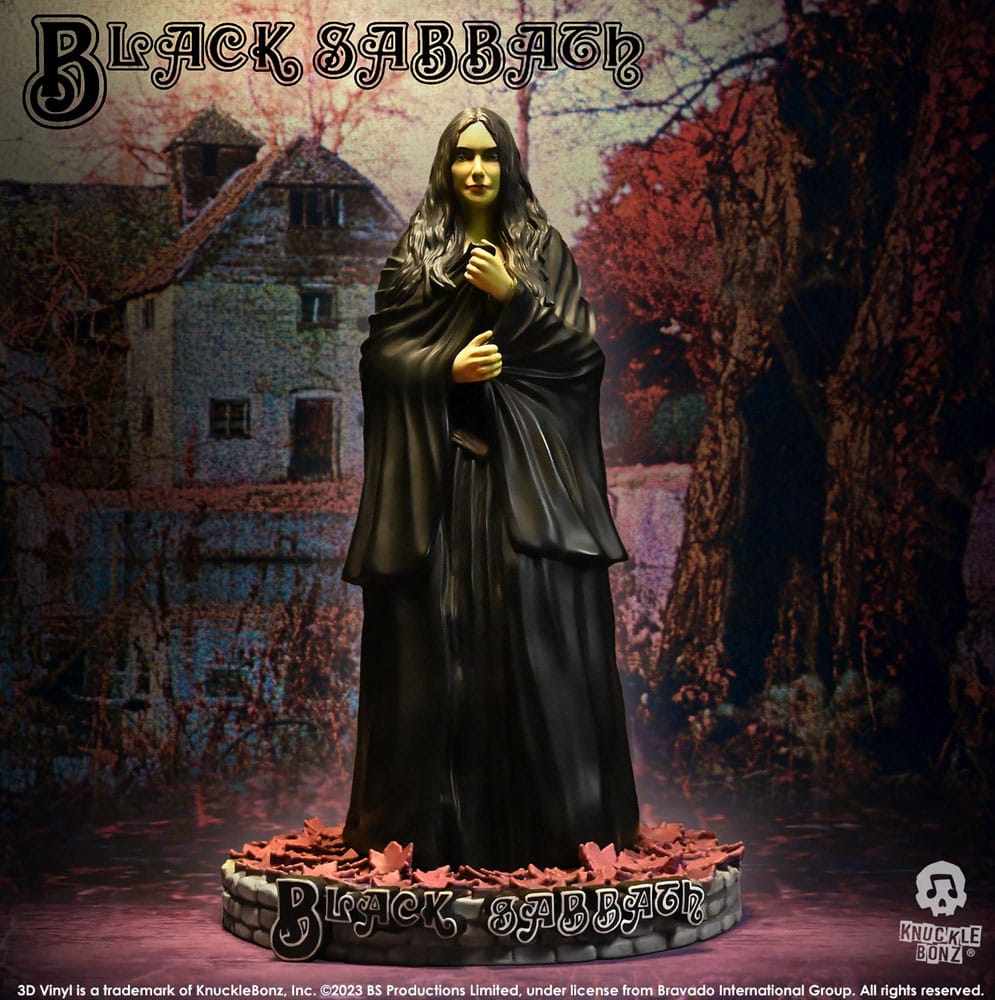 Black Sabbath 3D Vinyl Statue Witch (1st Album) 22 cm - Smalltinytoystore