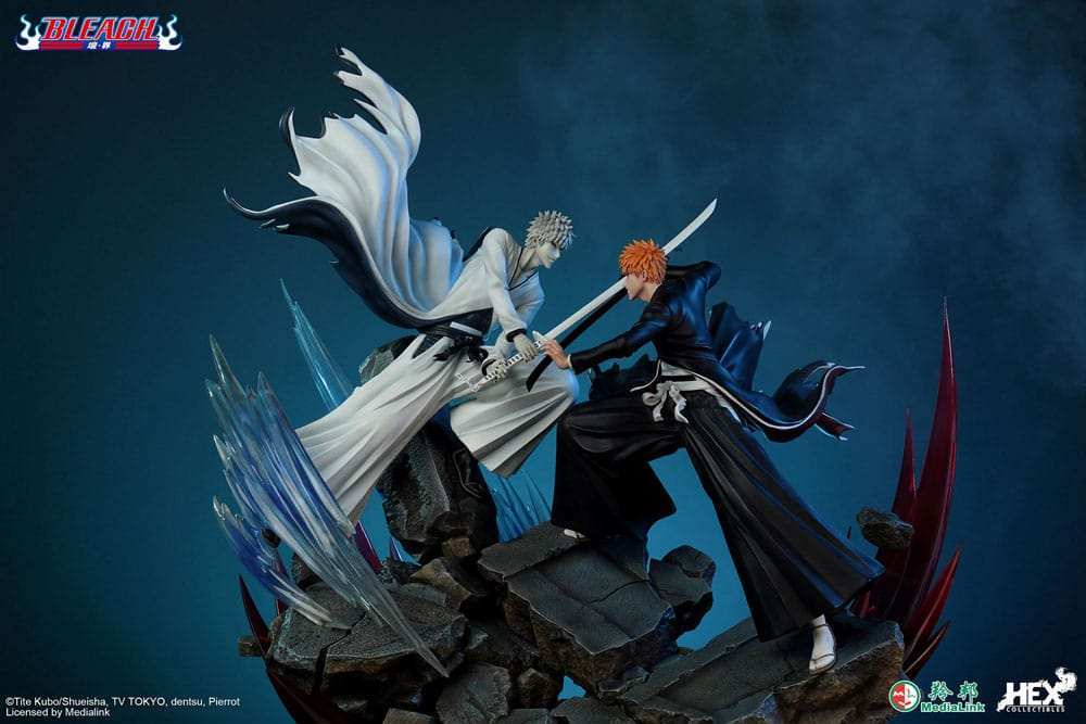 Bleach Elite Dynamic Statue 1/6 Ichigo Kurosaki vs Hollow Ichigo 56 cm - Smalltinytoystore