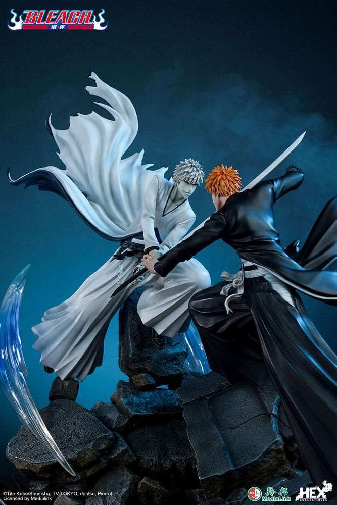 Bleach Elite Dynamic Statue 1/6 Ichigo Kurosaki vs Hollow Ichigo 56 cm - Smalltinytoystore