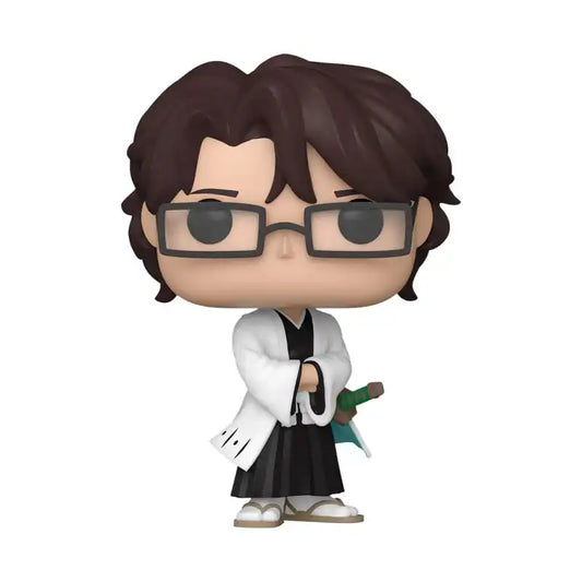 Bleach POP! Animation Vinyl Figur Aizen 9 cm - Smalltinytoystore