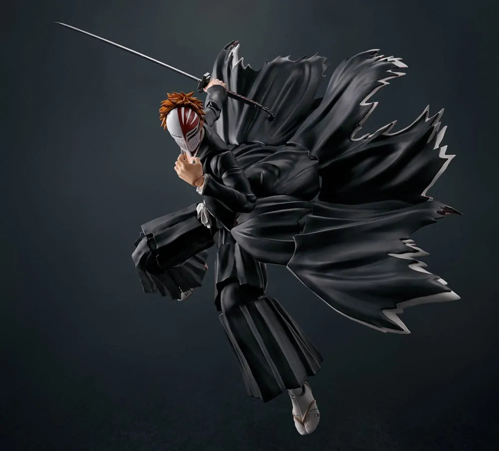 Bleach S.H. Figuarts Actionfigur Ichigo Kurosaki Getsugatensho 16 cm - Smalltinytoystore
