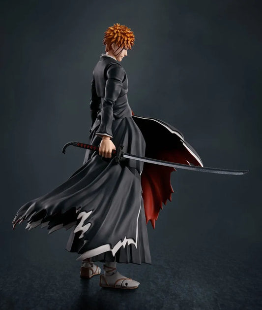 Bleach S.H. Figuarts Actionfigur Ichigo Kurosaki Getsugatensho 16 cm - Smalltinytoystore