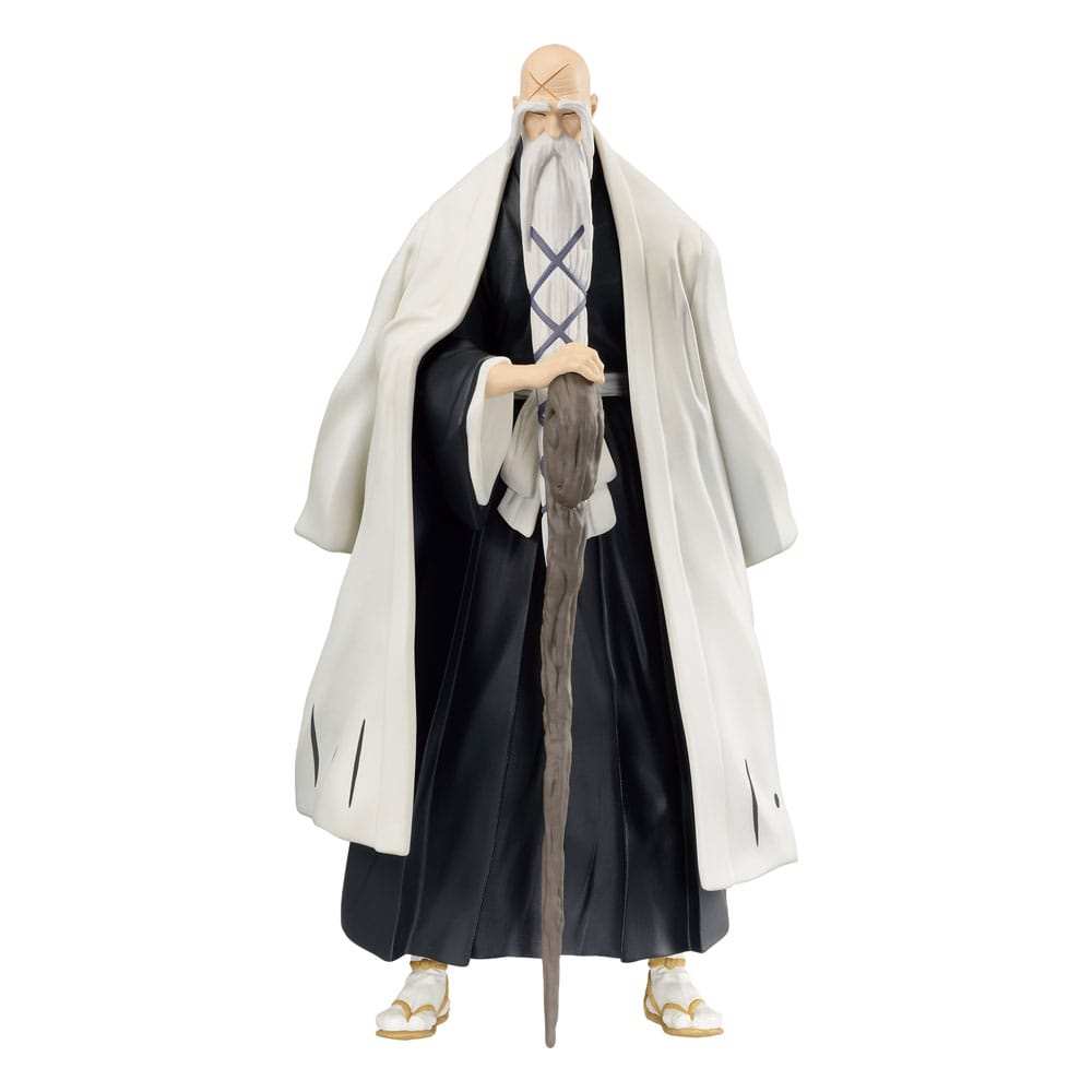 Bleach Solid and Souls PVC Statue Shigekuni Yamamotogenryusai 15 cm - Smalltinytoystore