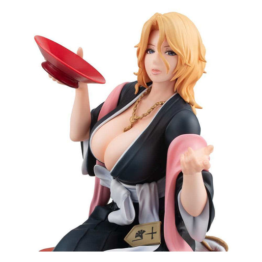 Bleach: Thousand-Year Blood War G.E.M. Serie PVC Statue Rangiku Matsumoto Tipsy Ver. 19 cm - Smalltinytoystore