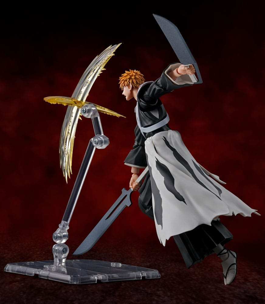 Bleach: Thousand-Year Blood War S.H. Figuarts Actionfigur Ichigo Kurosaki Dual Zangetsu 16 cm - Smalltinytoystore