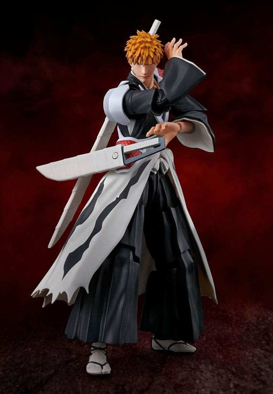 Bleach: Thousand-Year Blood War S.H. Figuarts Actionfigur Ichigo Kurosaki Dual Zangetsu 16 cm - Smalltinytoystore