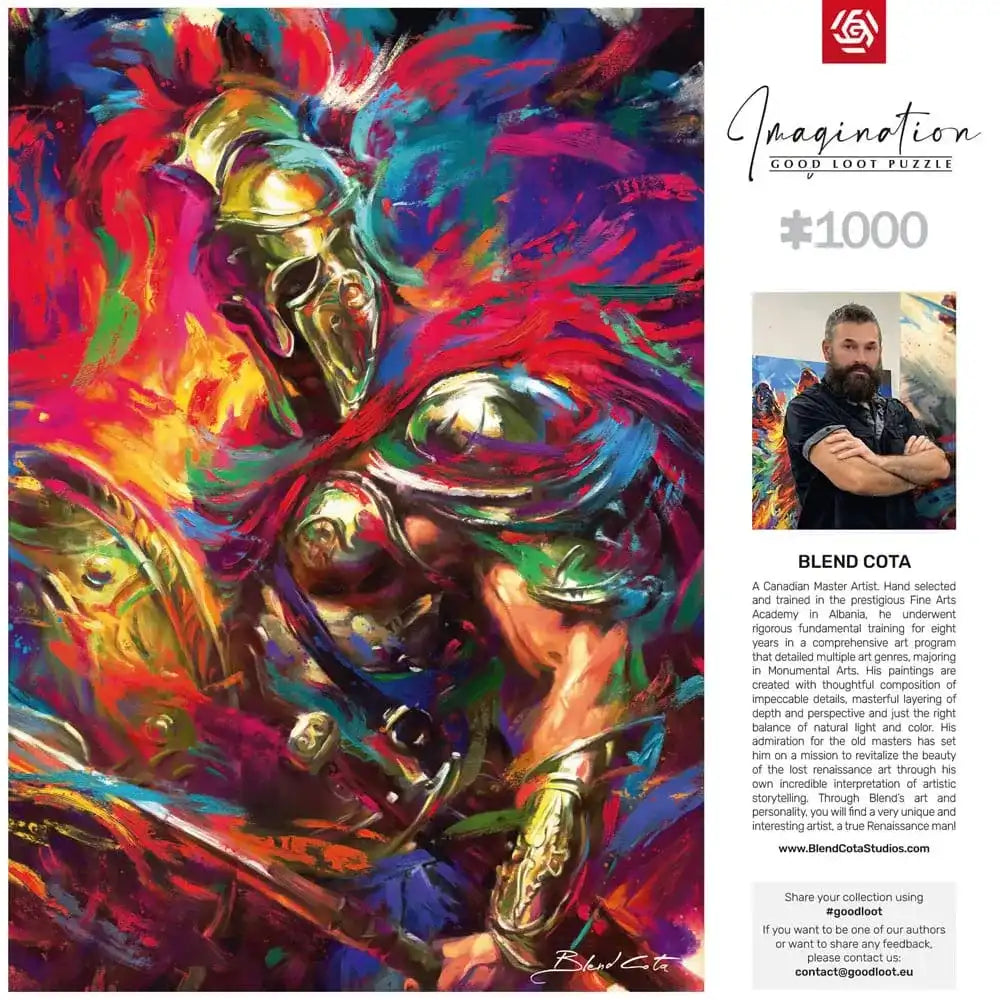 Blend Cota Puzzle The Illyrian Warrior (1000 Teile) - Smalltinytoystore