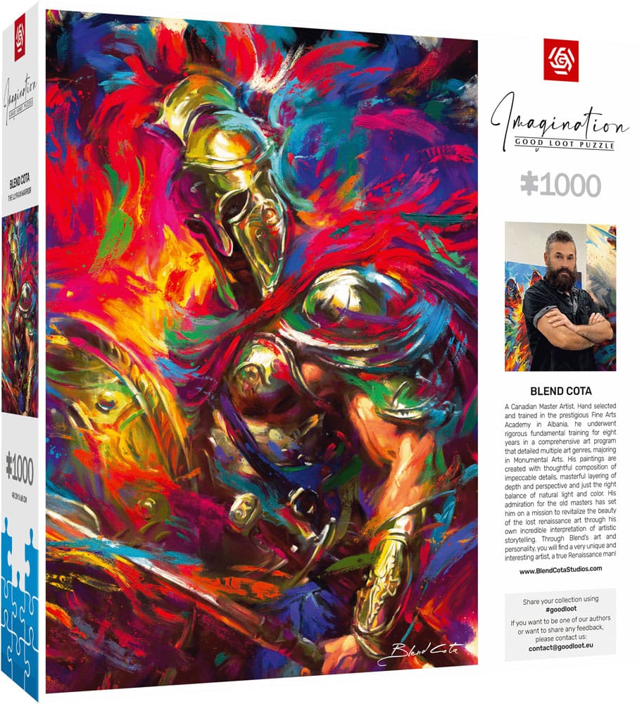 Blend Cota Puzzle The Illyrian Warrior (1000 Teile) - Smalltinytoystore