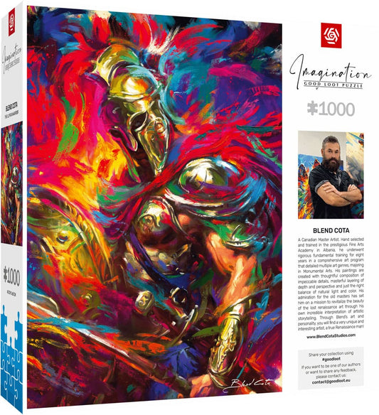 Blend Cota Puzzle The Illyrian Warrior (1000 Teile) - Smalltinytoystore