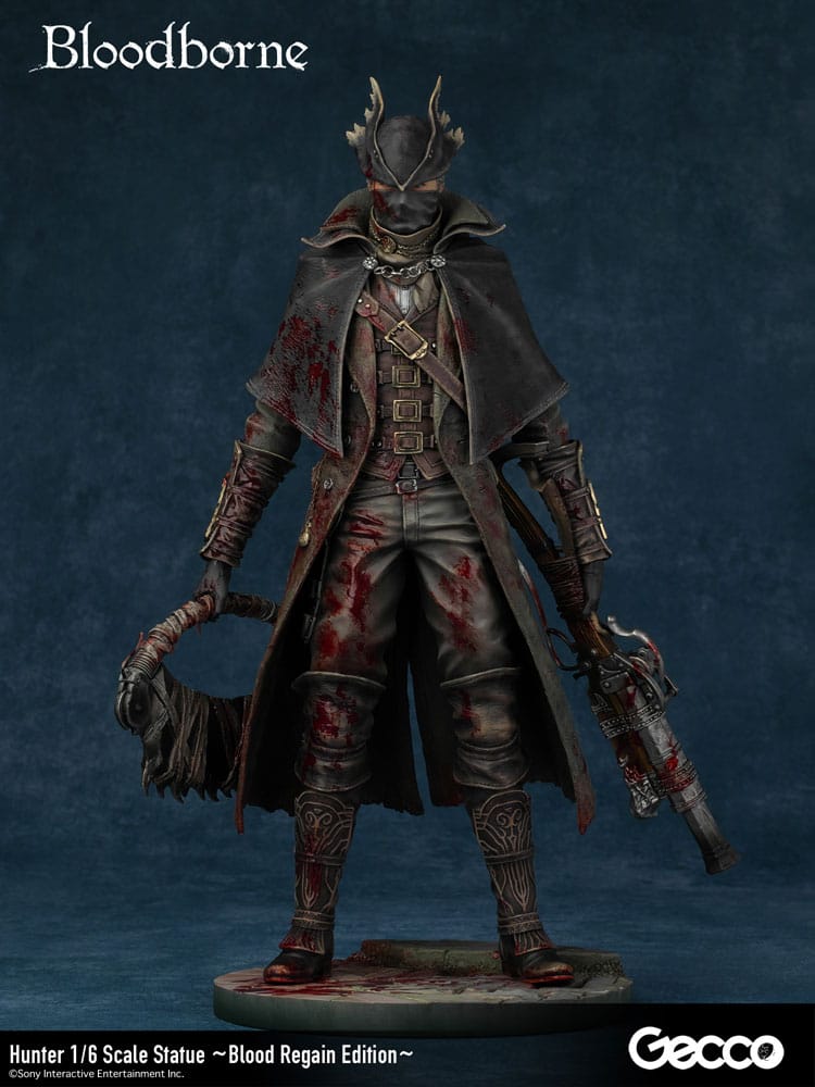 Bloodborne The Old Hunters PVC Statue 1/6 Hunter Blood Regain Edition 32 cm - Smalltinytoystore