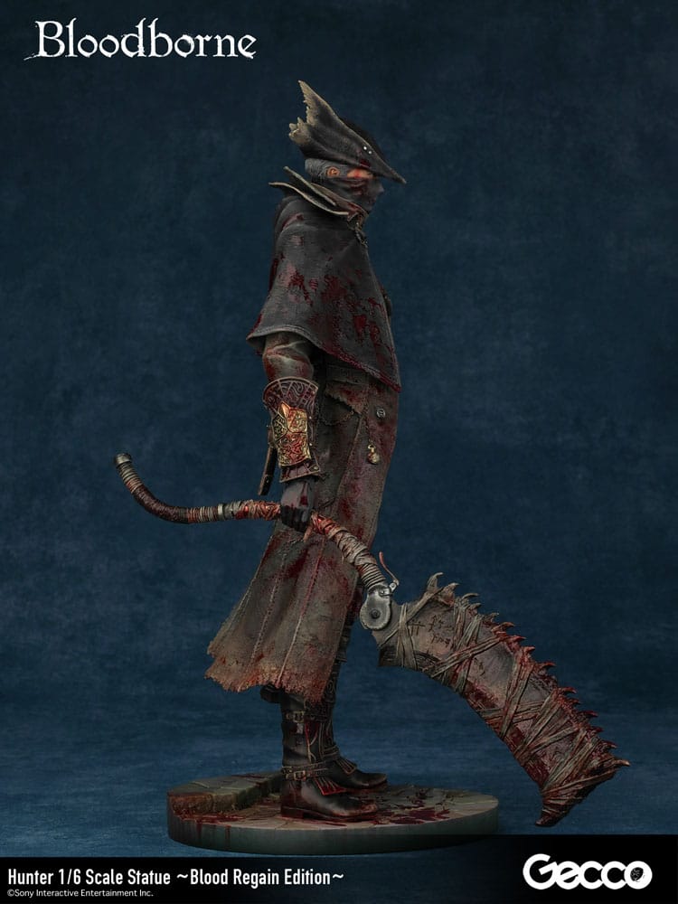 Bloodborne The Old Hunters PVC Statue 1/6 Hunter Blood Regain Edition 32 cm - Smalltinytoystore