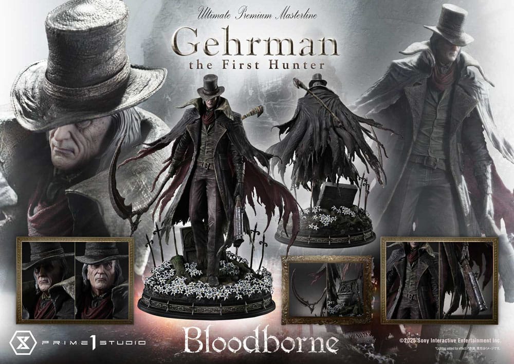 Bloodborne Ultimate Premium Masterline Series Statue 1/4 Gehrman 68 cm - Smalltinytoystore