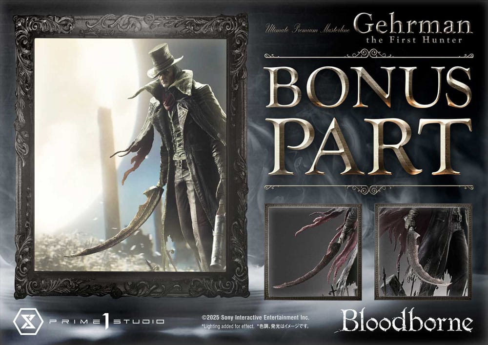 Bloodborne Ultimate Premium Masterline Series Statue 1/4 Gehrman Bonus Version 68 cm - Smalltinytoystore