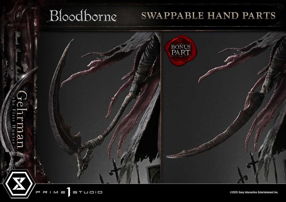 Bloodborne Ultimate Premium Masterline Series Statue 1/4 Gehrman Bonus Version 68 cm - Smalltinytoystore