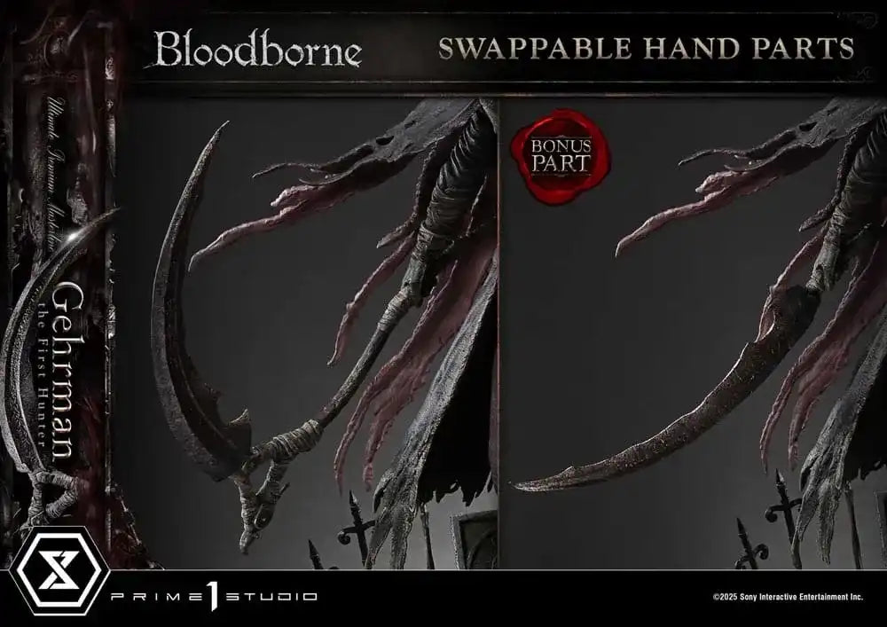 Bloodborne Ultimate Premium Masterline Series Statue 1/4 Gehrman Bonus Version 68 cm - Smalltinytoystore