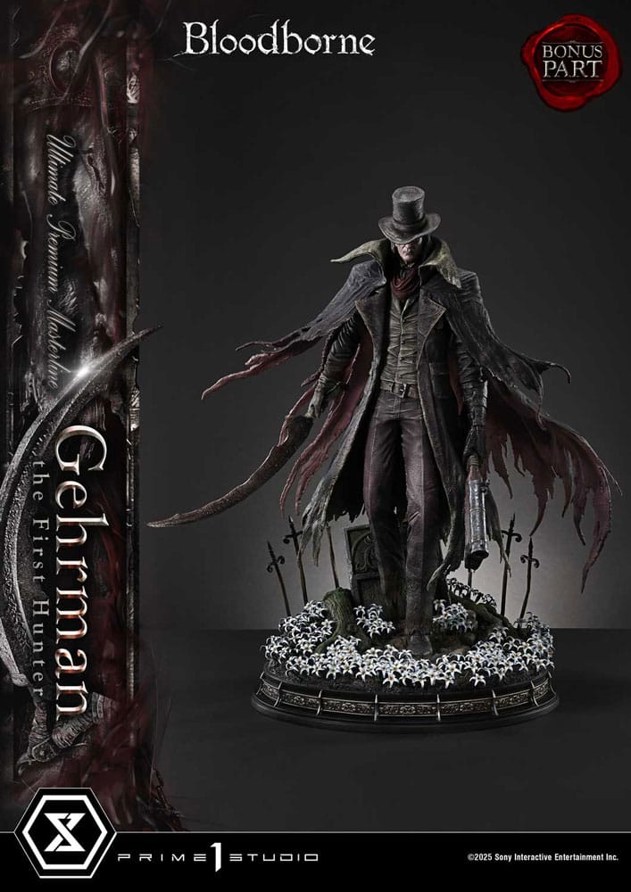 Bloodborne Ultimate Premium Masterline Series Statue 1/4 Gehrman Bonus Version 68 cm - Smalltinytoystore